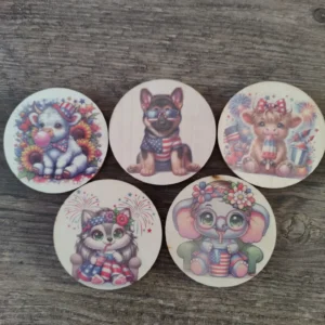 onderzetters - set van 5 stuks