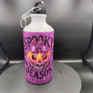 Drinkfles - Spooky Season paars